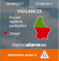 Les avis d'alerte en cas de pics d'Ozone désormais intégrés à meteolux.lu 