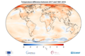 2017 extends exceptionally warm period, first complete datasets show