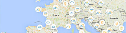 Consultez notre page Météo en Europe