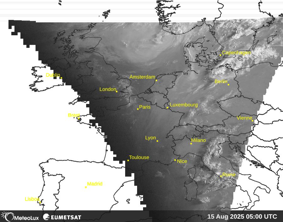Wiedergabe von visuellen Satellitenbildern