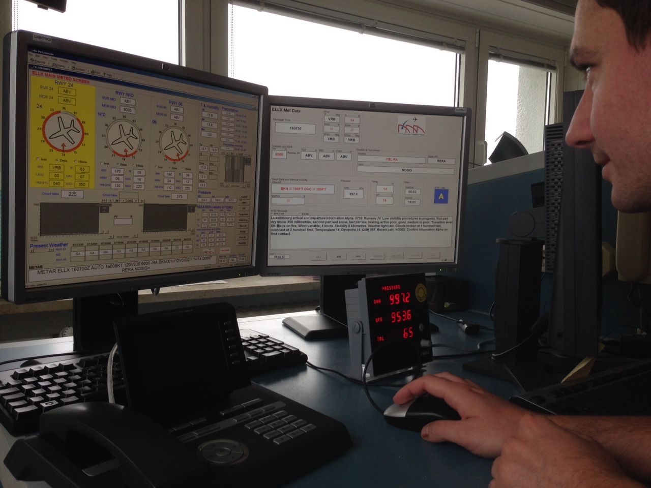 Implementation of new AWOS/ATIS system
