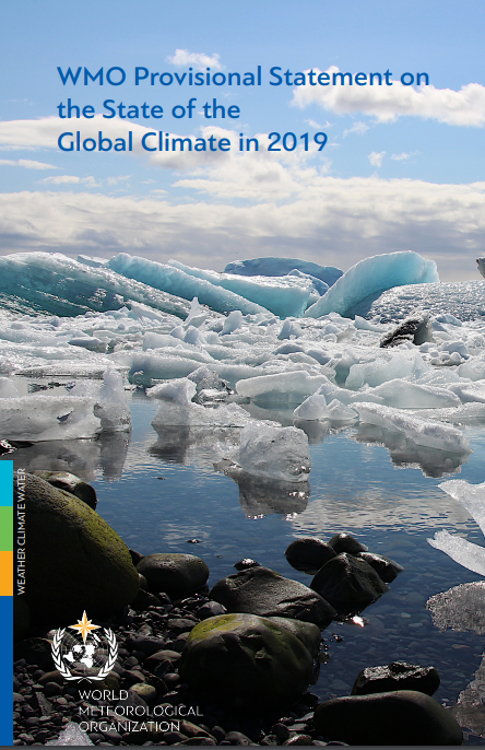 Provisorische WMO-Klimabilanz des Jahres 2019