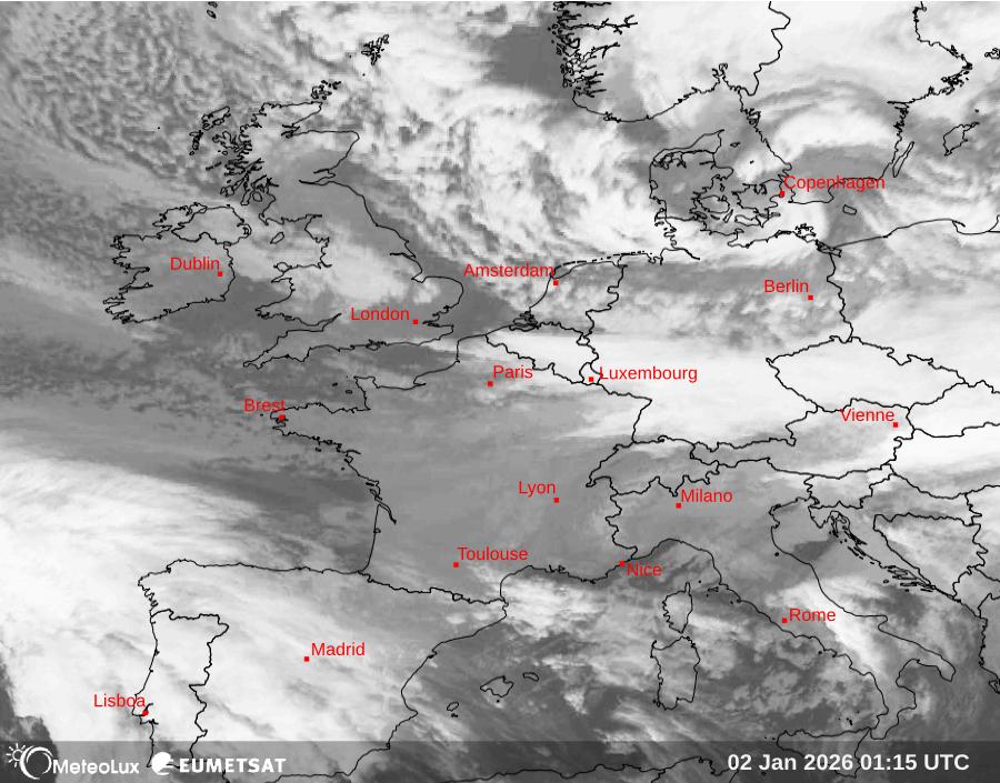 Lecture images infrarouges