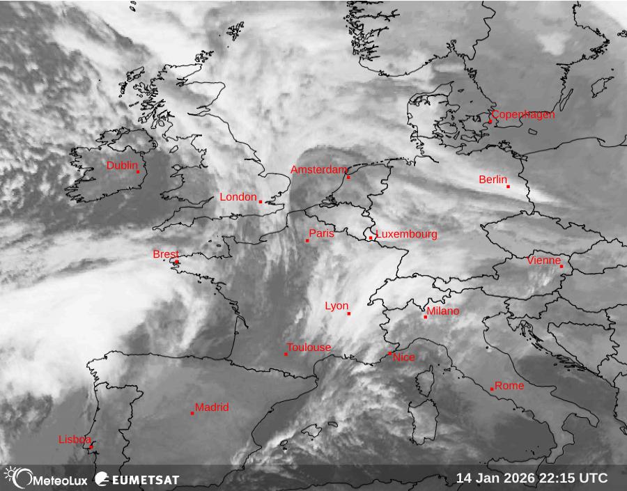 Lecture images infrarouges