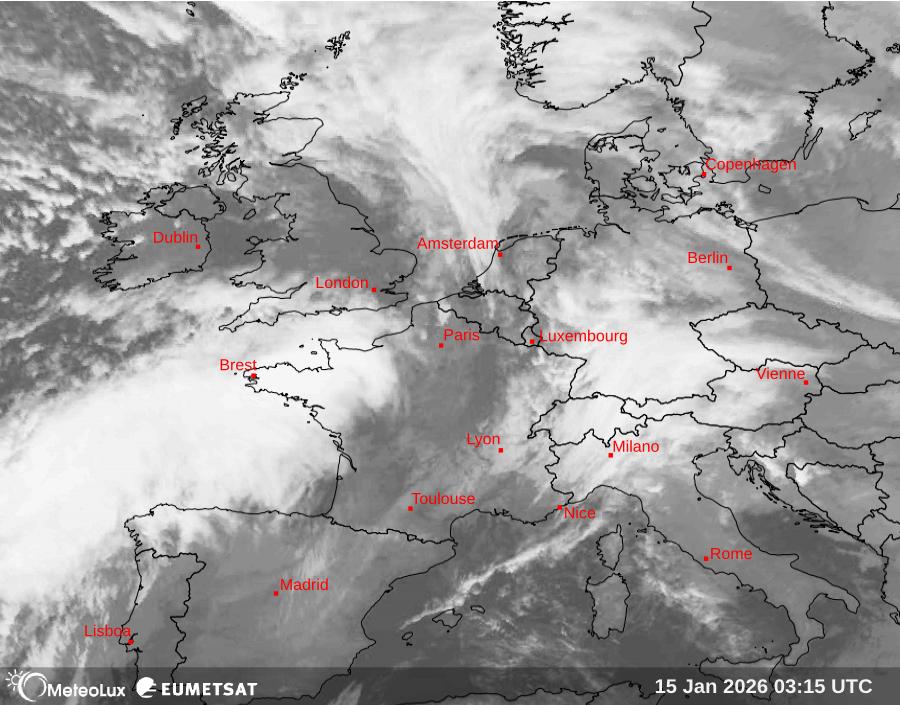 Lecture images infrarouges