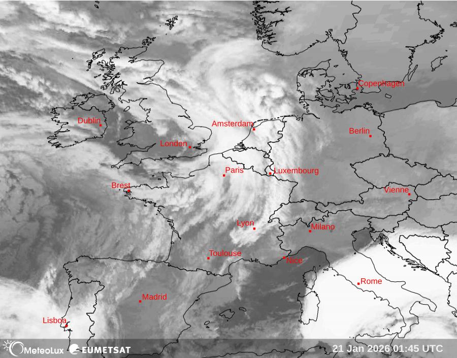 Lecture images infrarouges