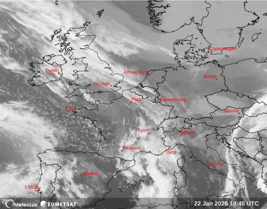 Lecture images infrarouges