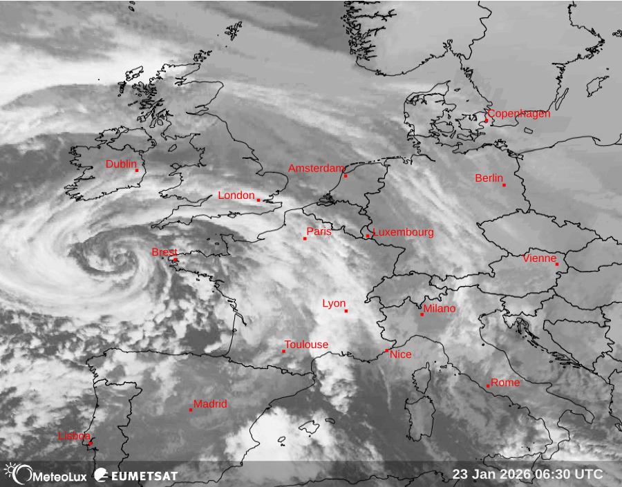 Lecture images infrarouges
