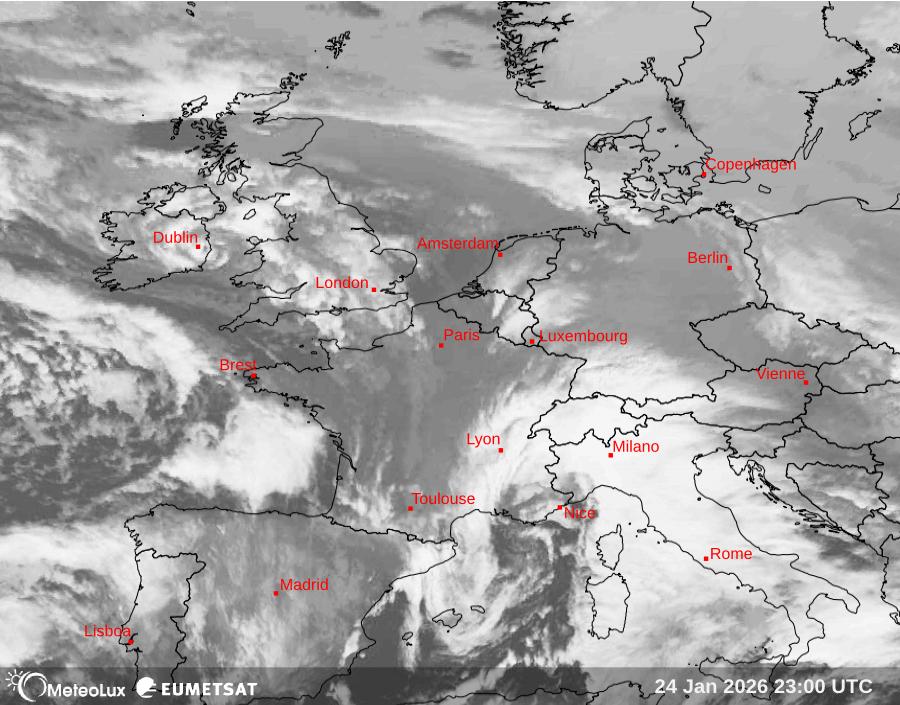 Lecture images infrarouges
