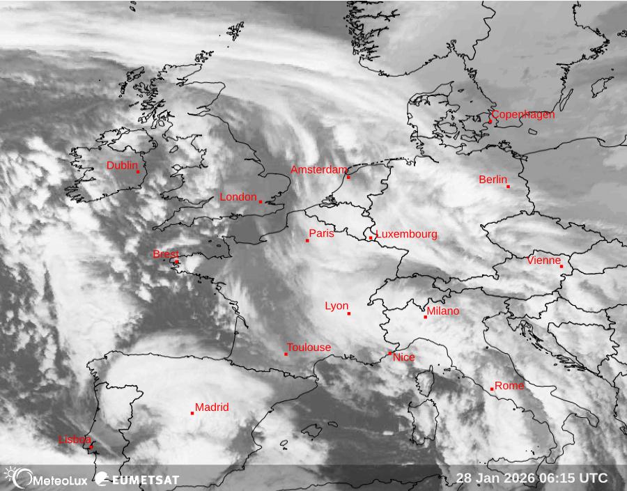 Lecture images infrarouges