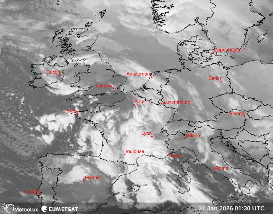 Lecture images infrarouges