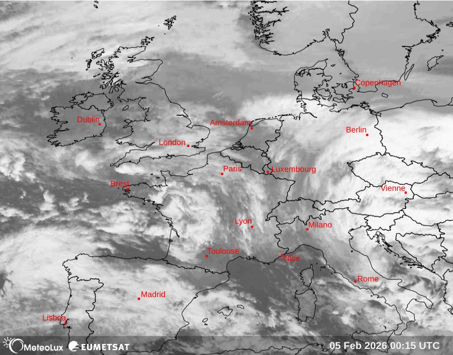 Lecture images infrarouges