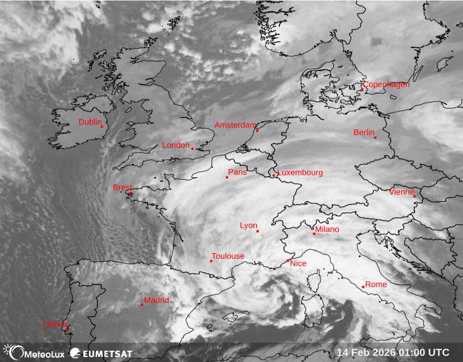 Lecture images infrarouges