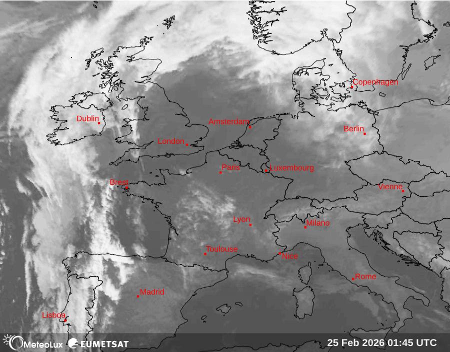 Lecture images infrarouges