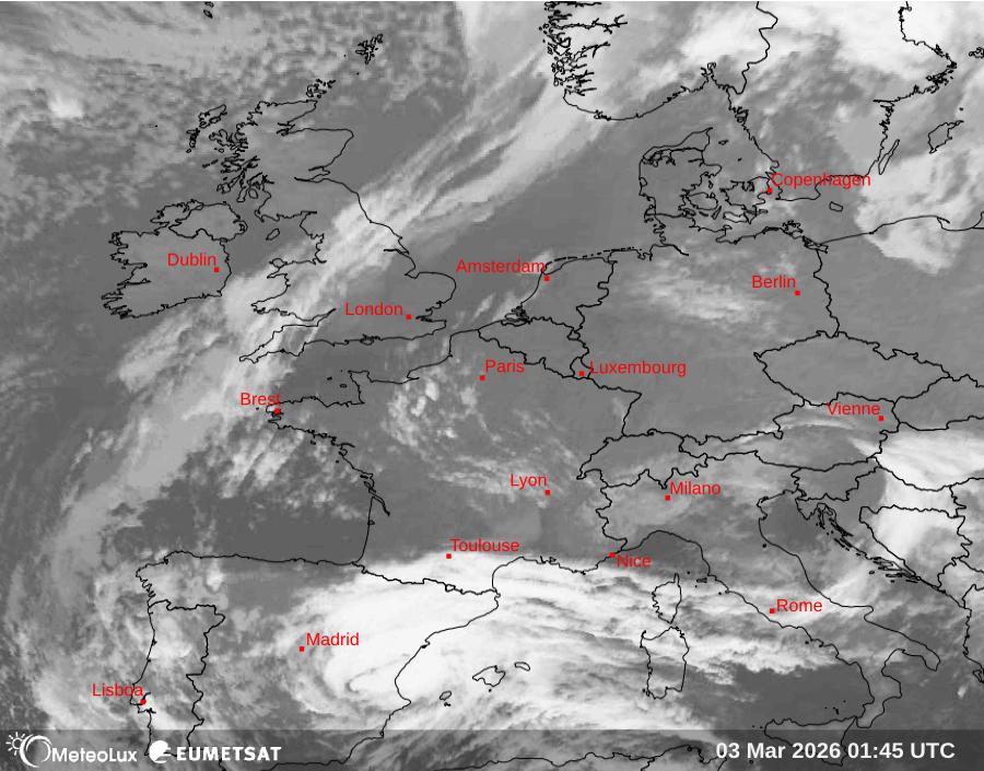 Lecture images infrarouges