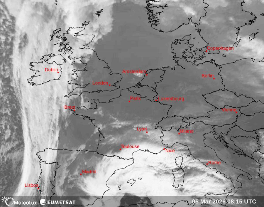 Lecture images infrarouges