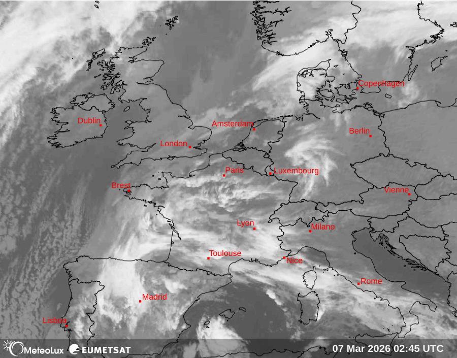 Lecture images infrarouges