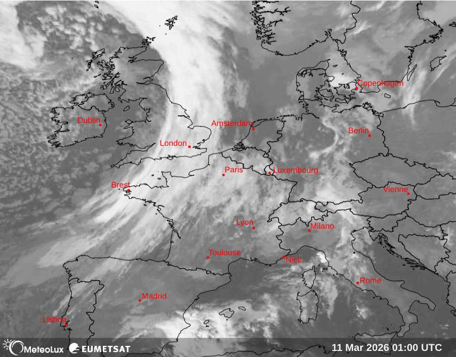 Lecture images infrarouges