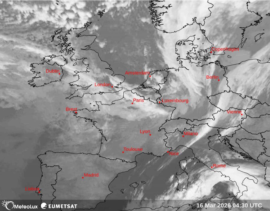 Lecture images infrarouges