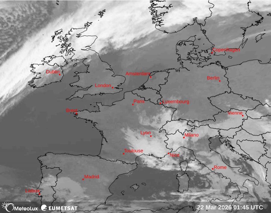 Lecture images infrarouges