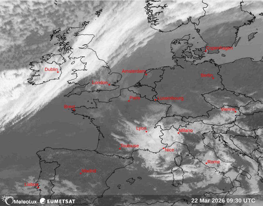 Lecture images infrarouges