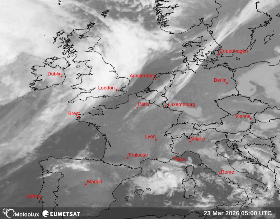 Lecture images infrarouges