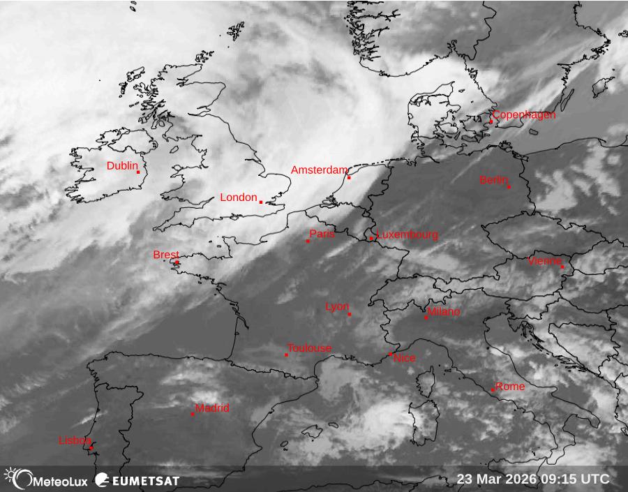 Lecture images infrarouges