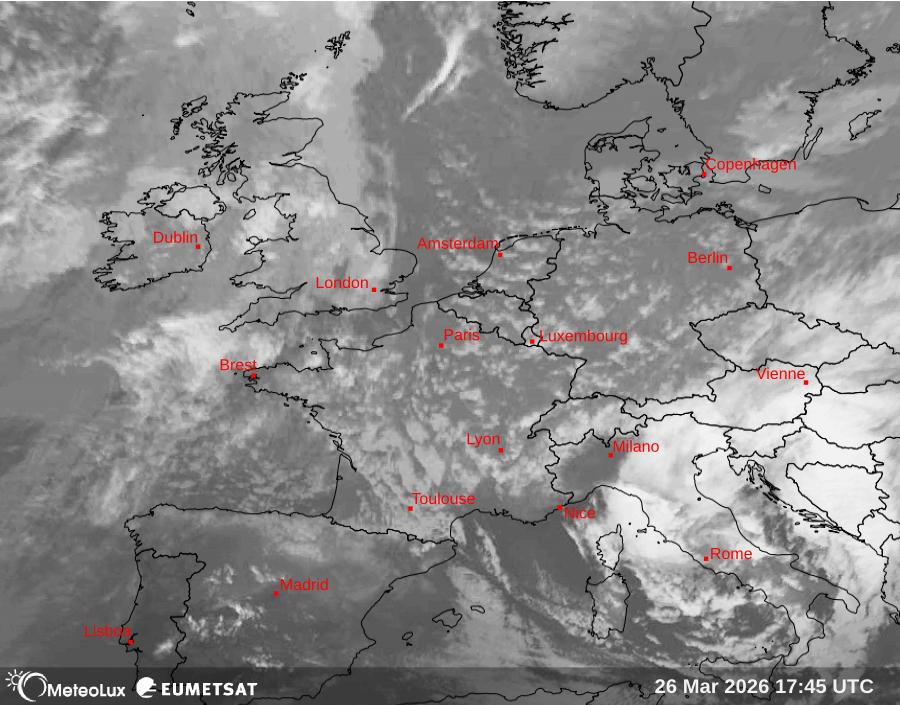 Lecture images infrarouges
