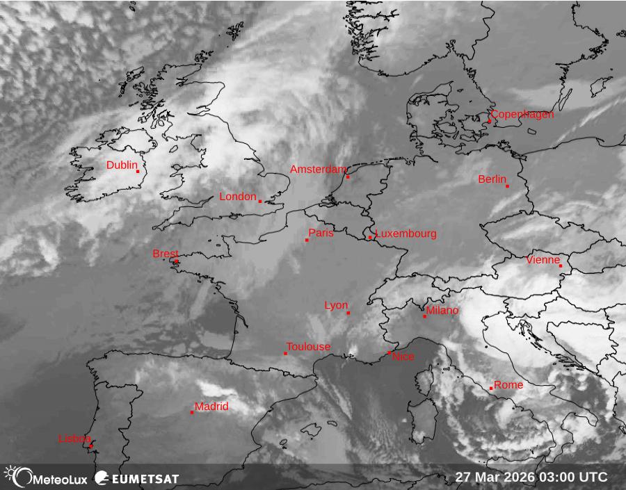 Lecture images infrarouges