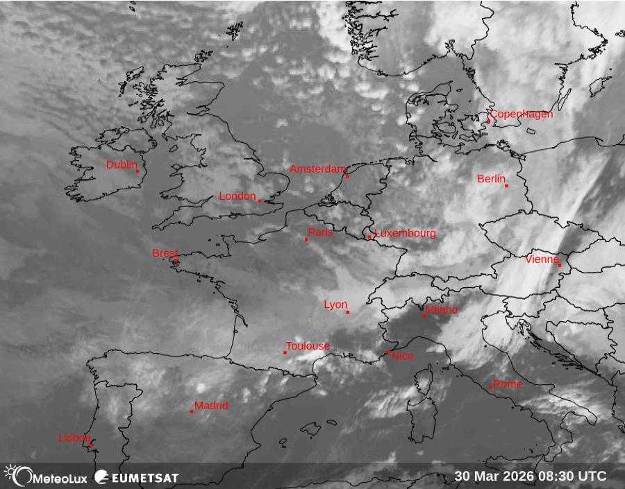 Lecture images infrarouges
