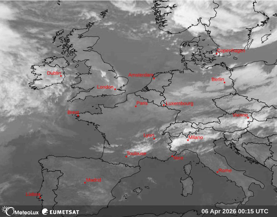 Lecture images infrarouges