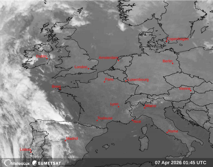 Lecture images infrarouges
