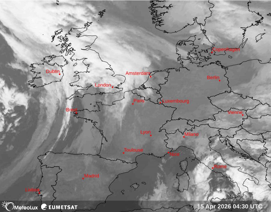 Lecture images infrarouges