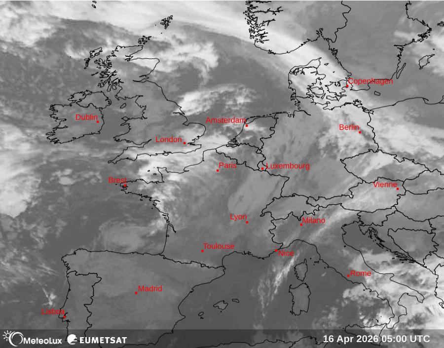 Lecture images infrarouges