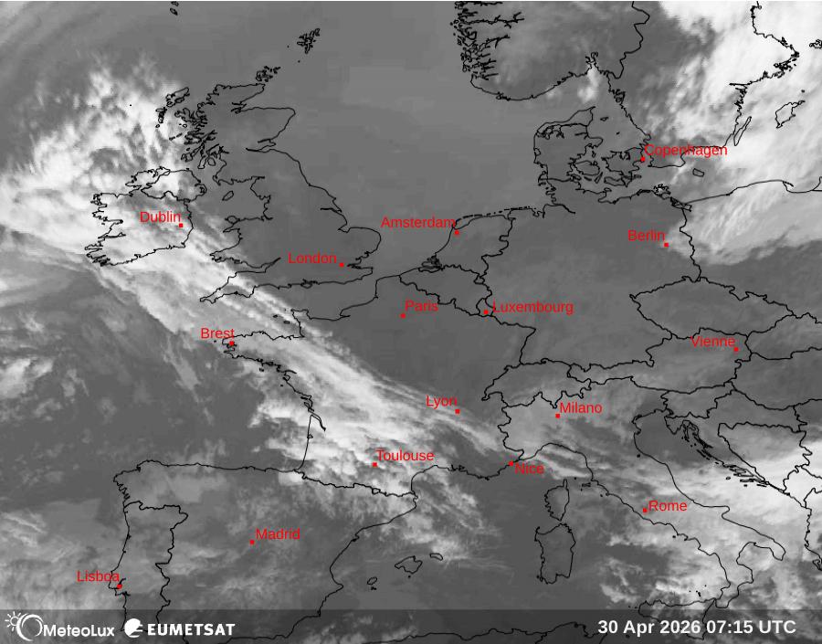 Lecture images infrarouges