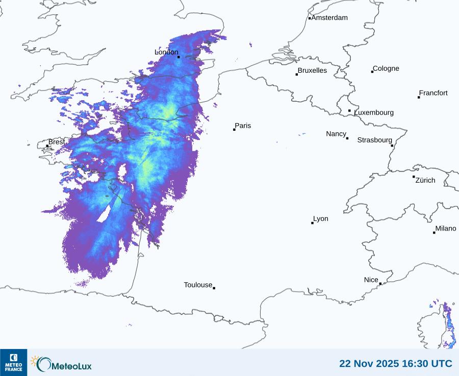 Wiedergabe von visuellen Satellitenbildern