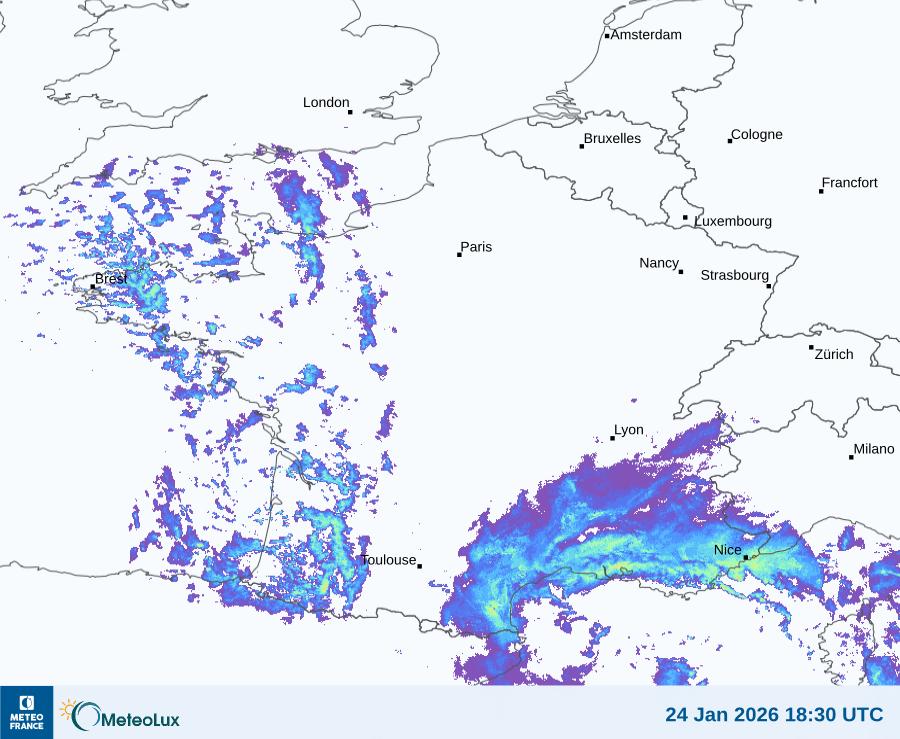 Wiedergabe von visuellen Satellitenbildern