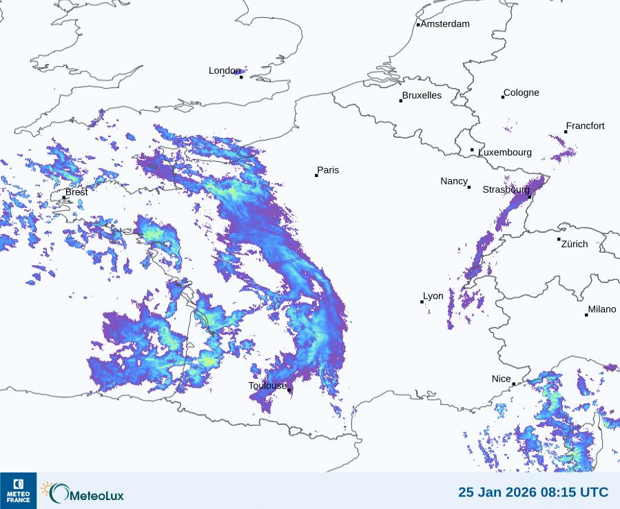 Wiedergabe von visuellen Satellitenbildern