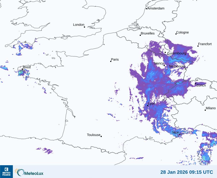Wiedergabe von visuellen Satellitenbildern