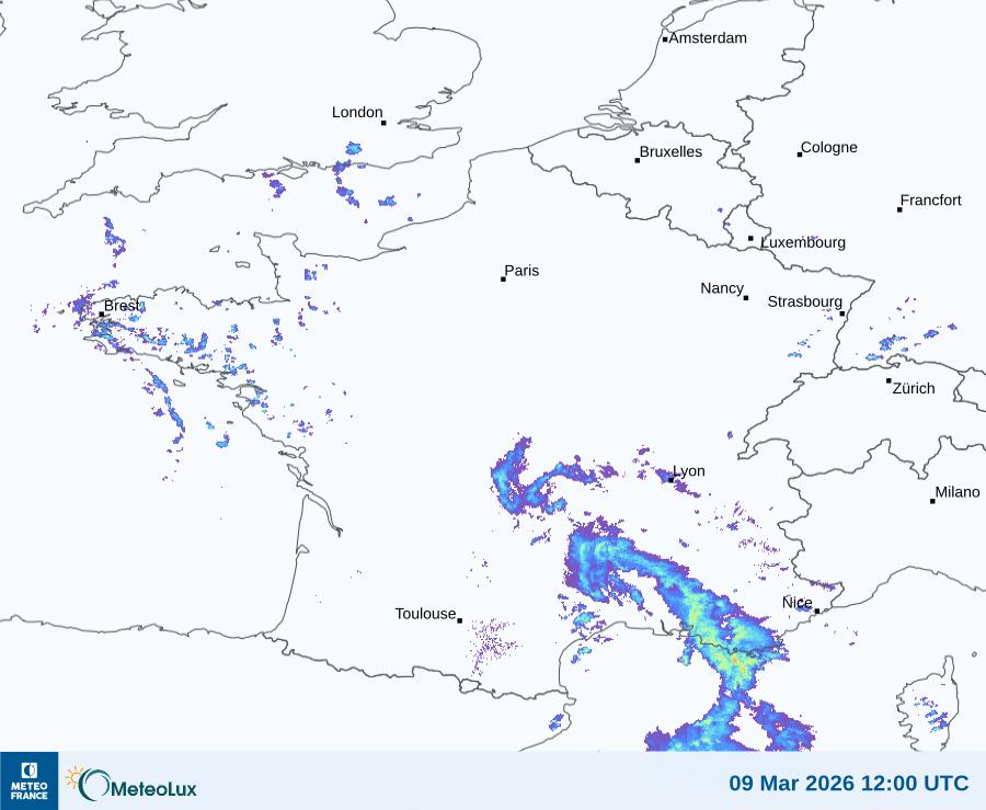 Wiedergabe von visuellen Satellitenbildern