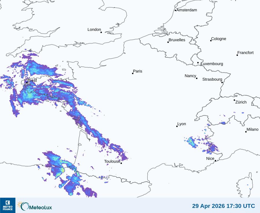 Wiedergabe von visuellen Satellitenbildern