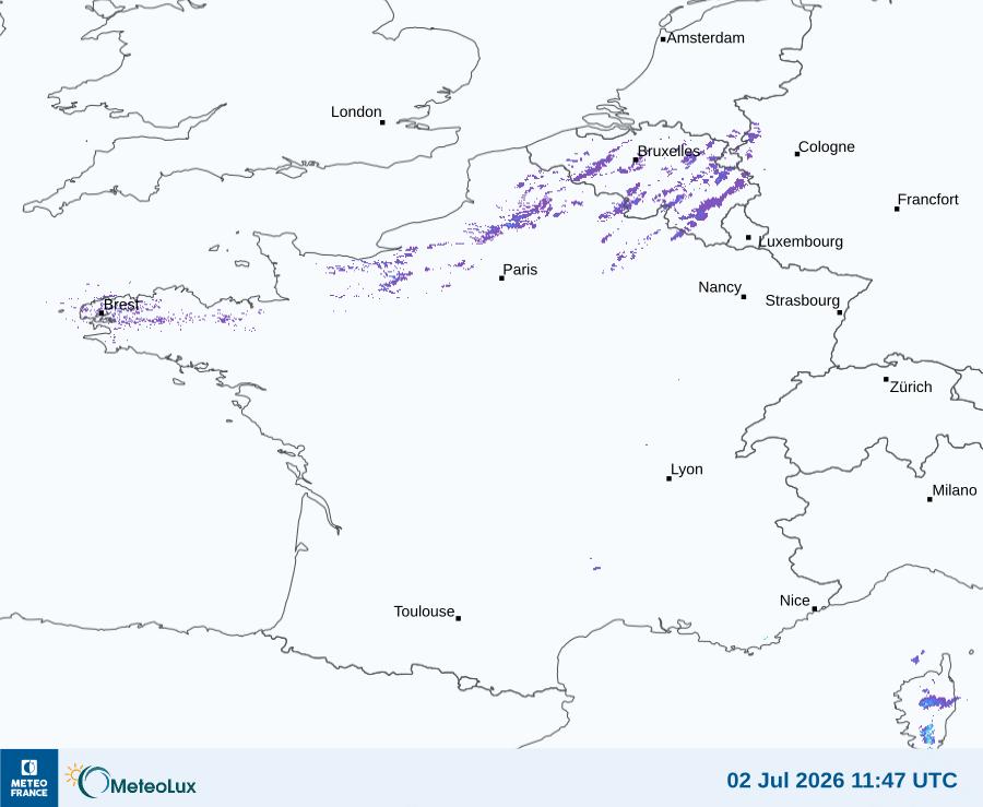 Wiedergabe von visuellen Satellitenbildern