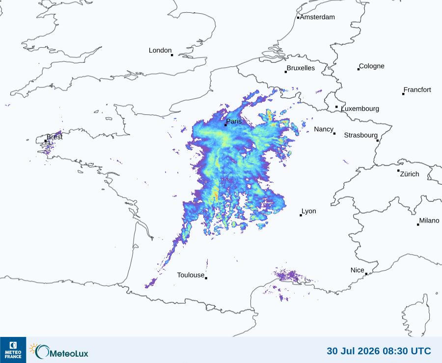 Wiedergabe von visuellen Satellitenbildern