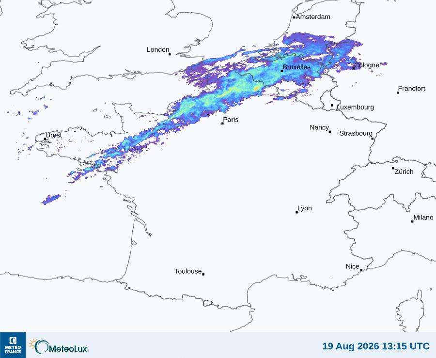 Wiedergabe von visuellen Satellitenbildern