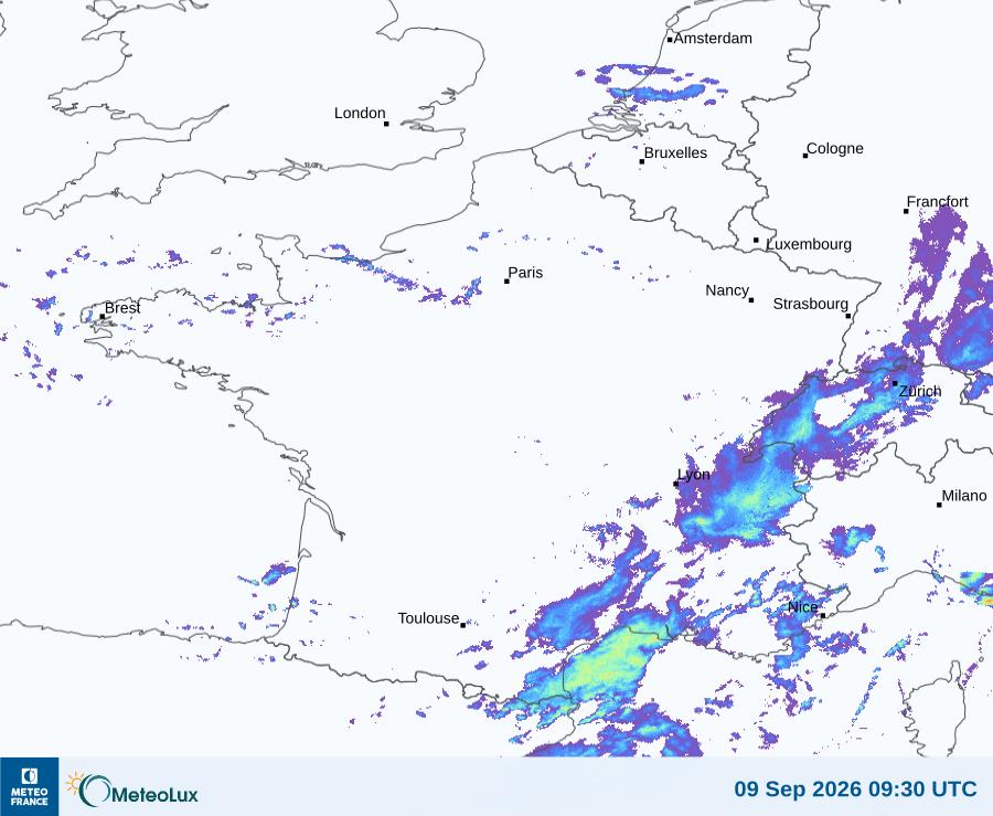 Wiedergabe von visuellen Satellitenbildern