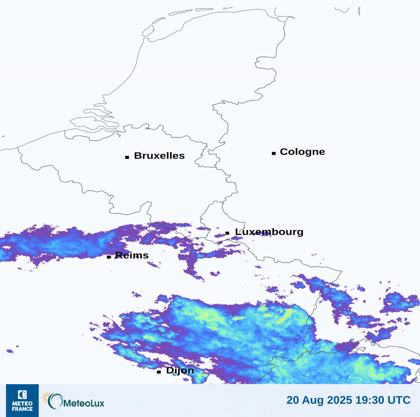 Wiedergabe von visuellen Satellitenbildern