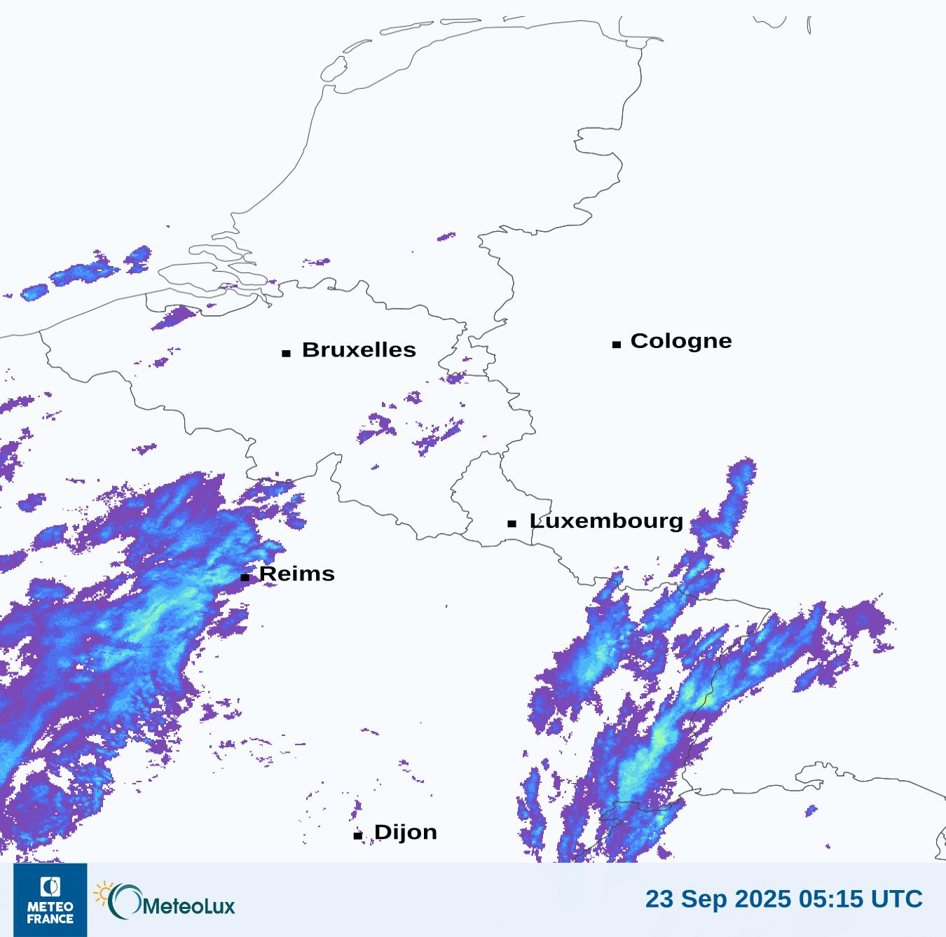 Wiedergabe von visuellen Satellitenbildern
