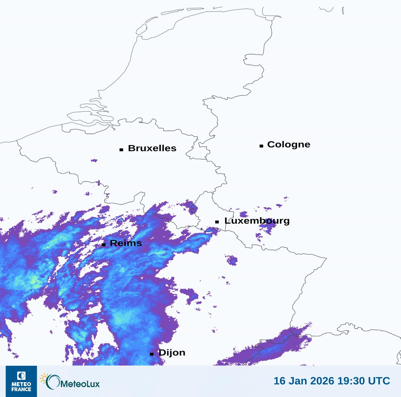 Wiedergabe von visuellen Satellitenbildern