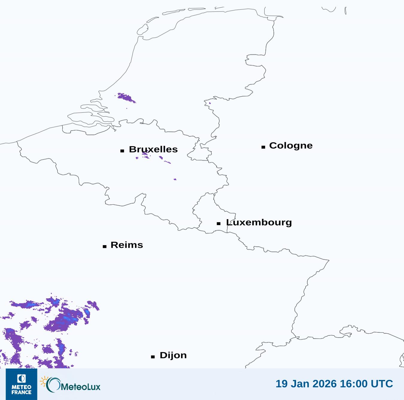Wiedergabe von visuellen Satellitenbildern