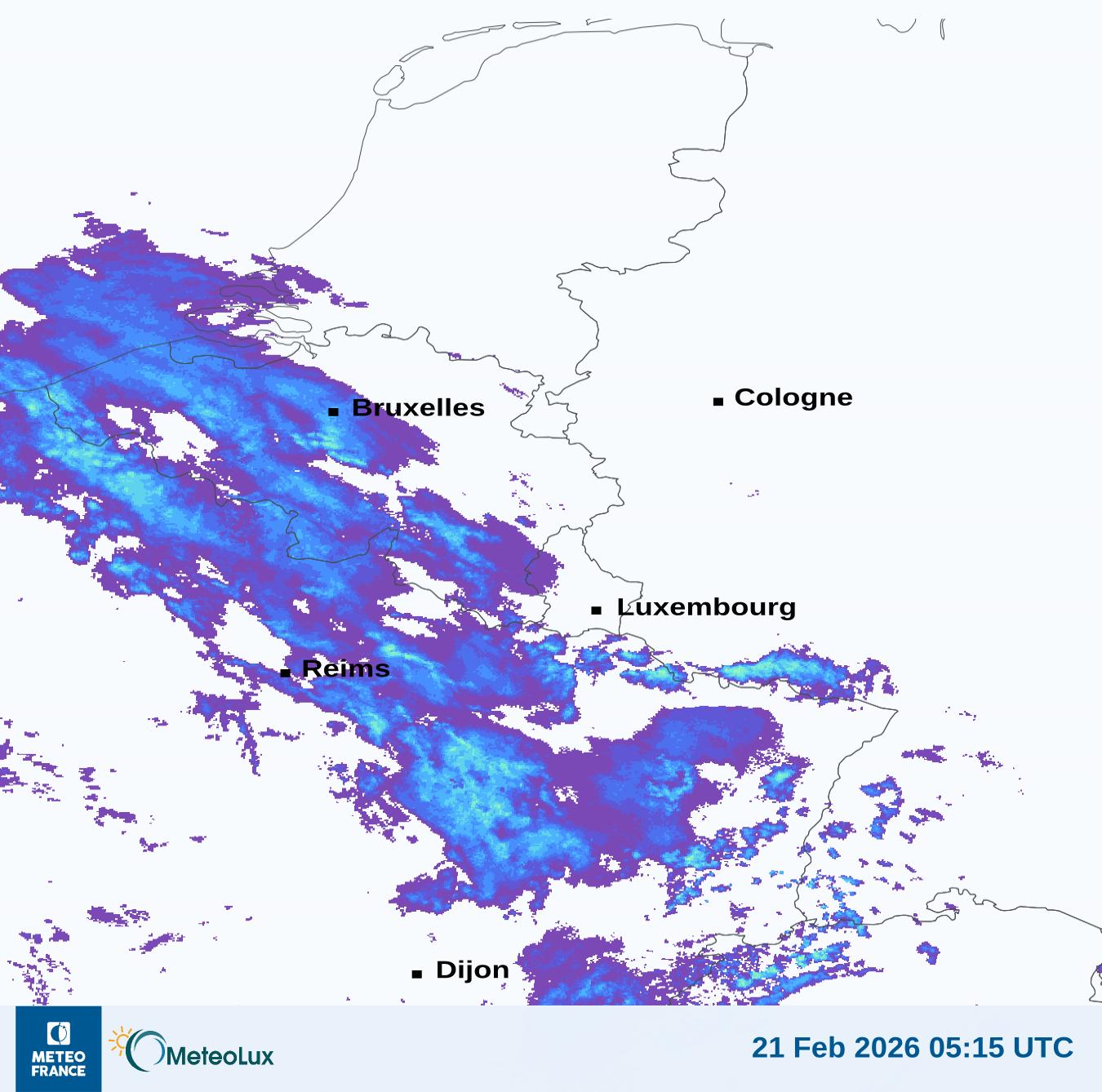Wiedergabe von visuellen Satellitenbildern